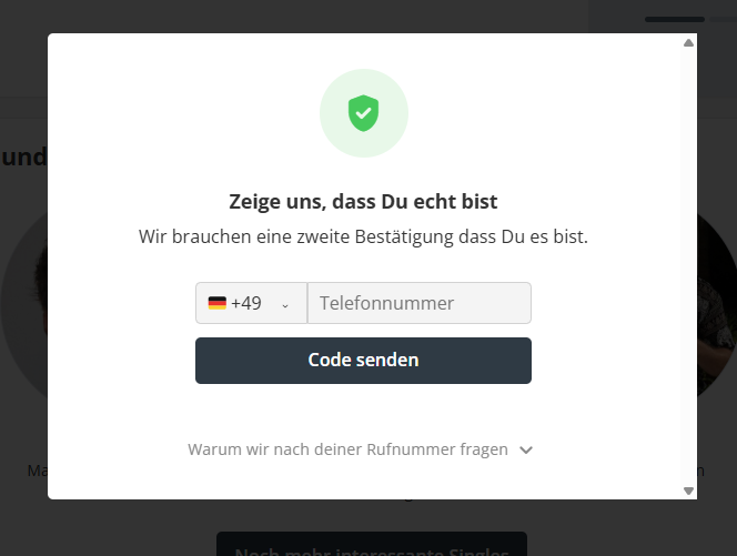 Dating Cafe Authentifizierung