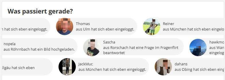 Dating Cafe Was passiert gerade?