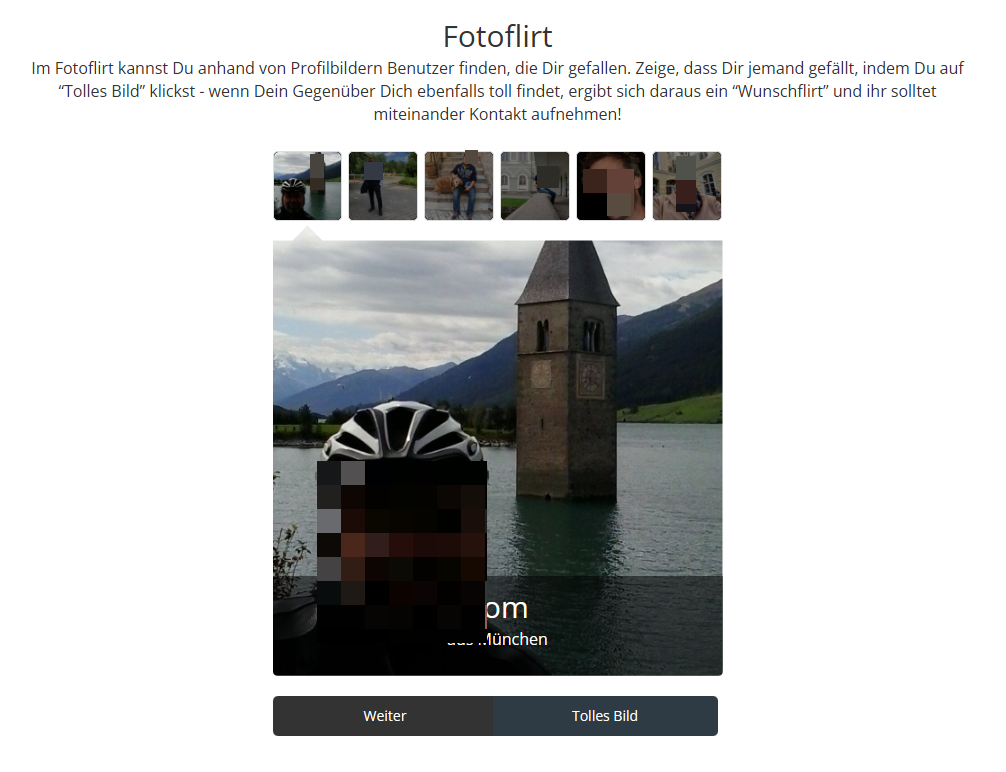 Dating Cafe Fotoflirt