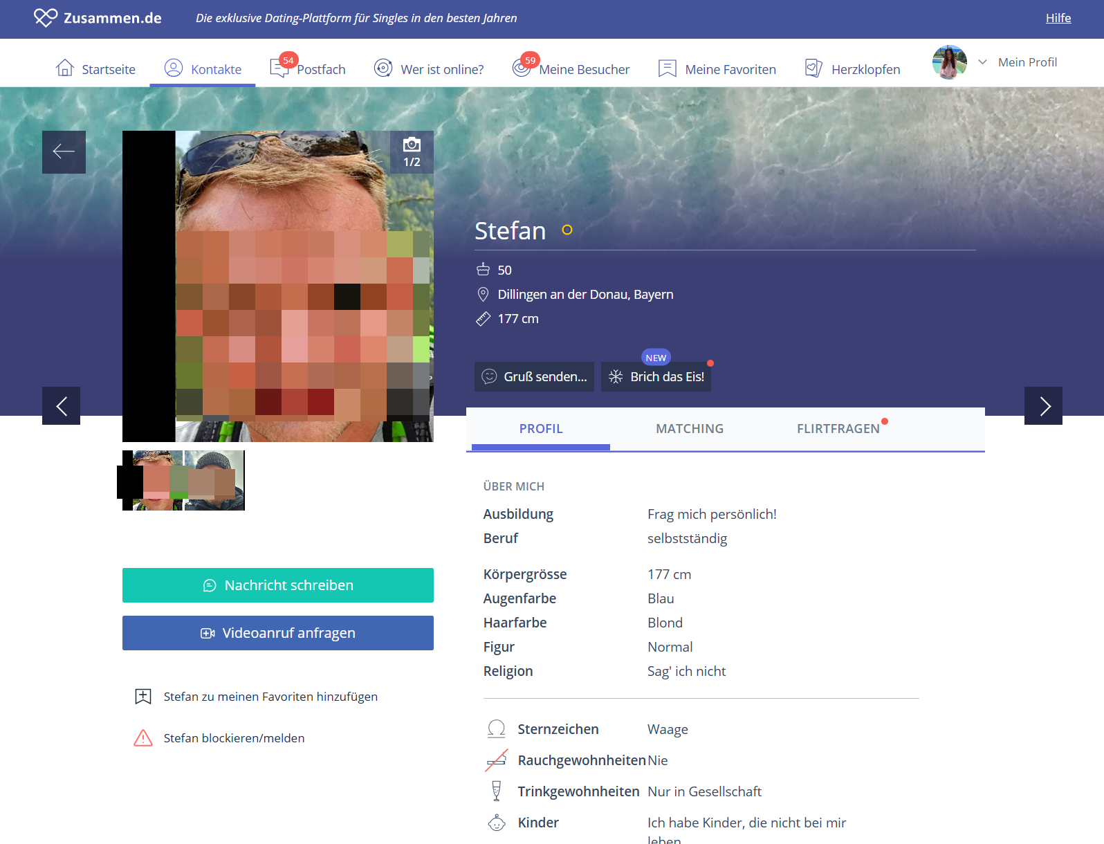 Zusammen Kontaktvorschlag