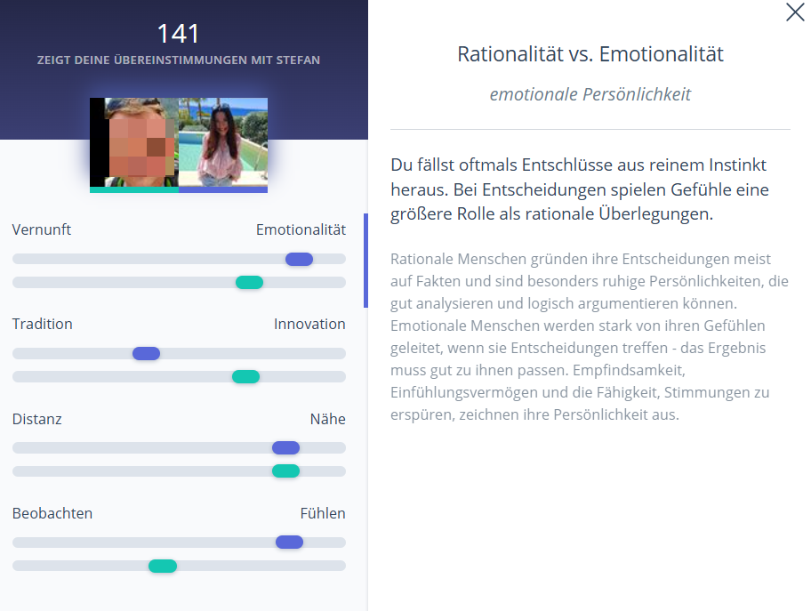 Zusammen Übereinstimmung